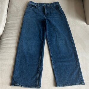 Madewell Women's Flare & Wide Leg Jeans - Dark Blue